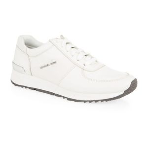Michael Kors Allie Trainer Optic White Sneakers